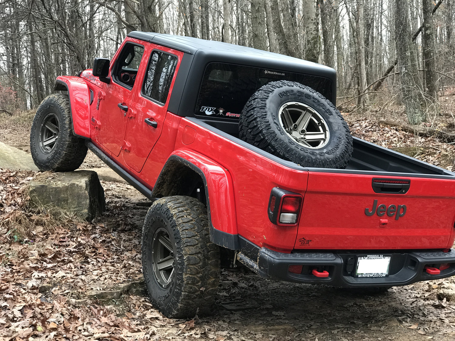 jeep gladiator spare tire